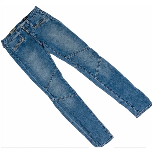 Ag Adriano Goldschmied Denim - AG Adriano Goldschmied zip Moto Skinny Jeans